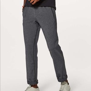 Lululemon Heathered Black Gray Discipline Pants XL